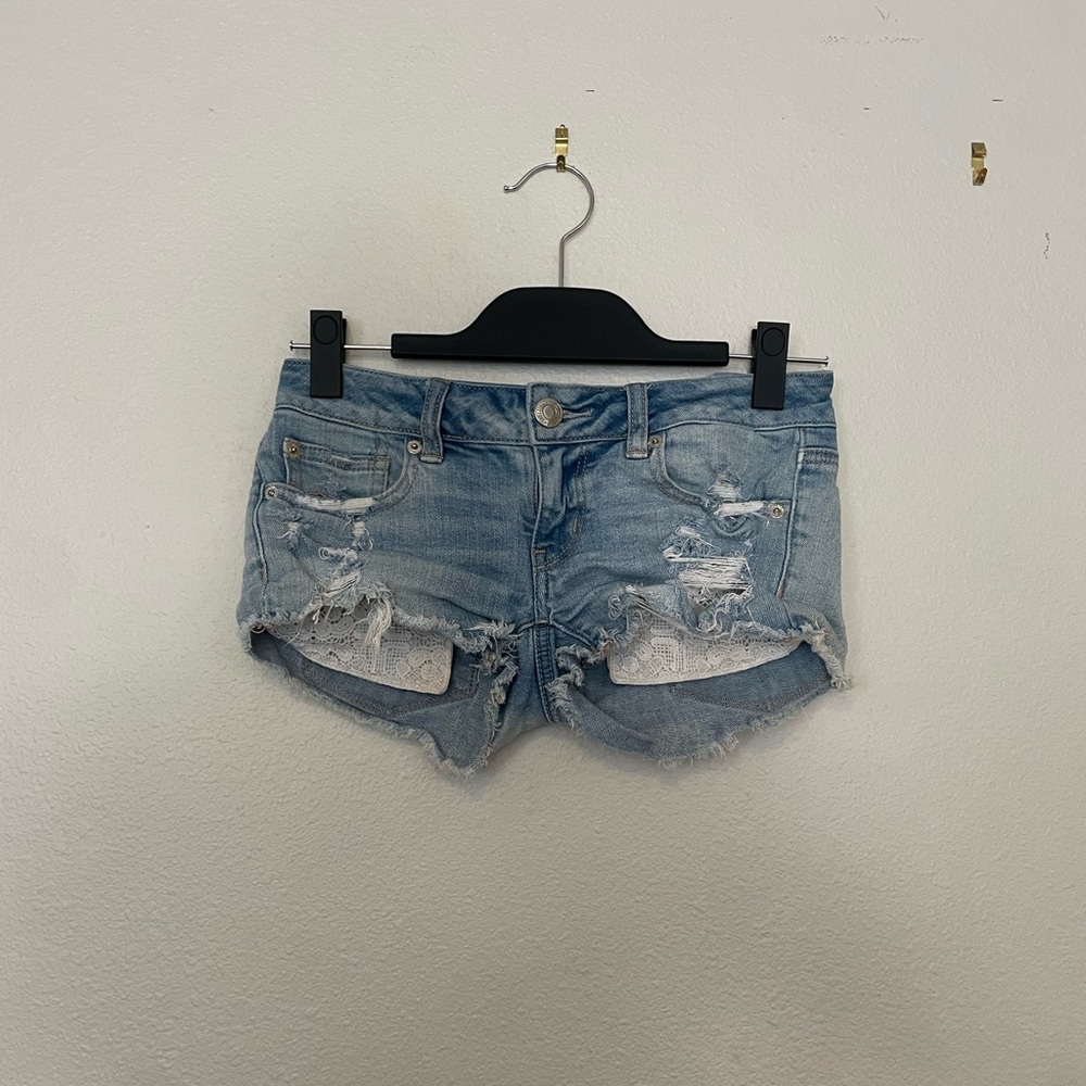 American Eagle super low shortie